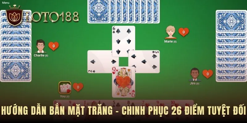 Hearts Queen Shooting Moon đòi hỏi lộ trình chiến thuật bài bản