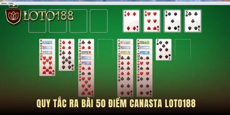 Canasta Meld 50+ yêu cầu hiểu rõ giá trị từng quân 